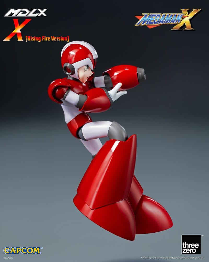 ThreeZero Mega Man MDLX Rockman X Rising Fire Version Actionfigur