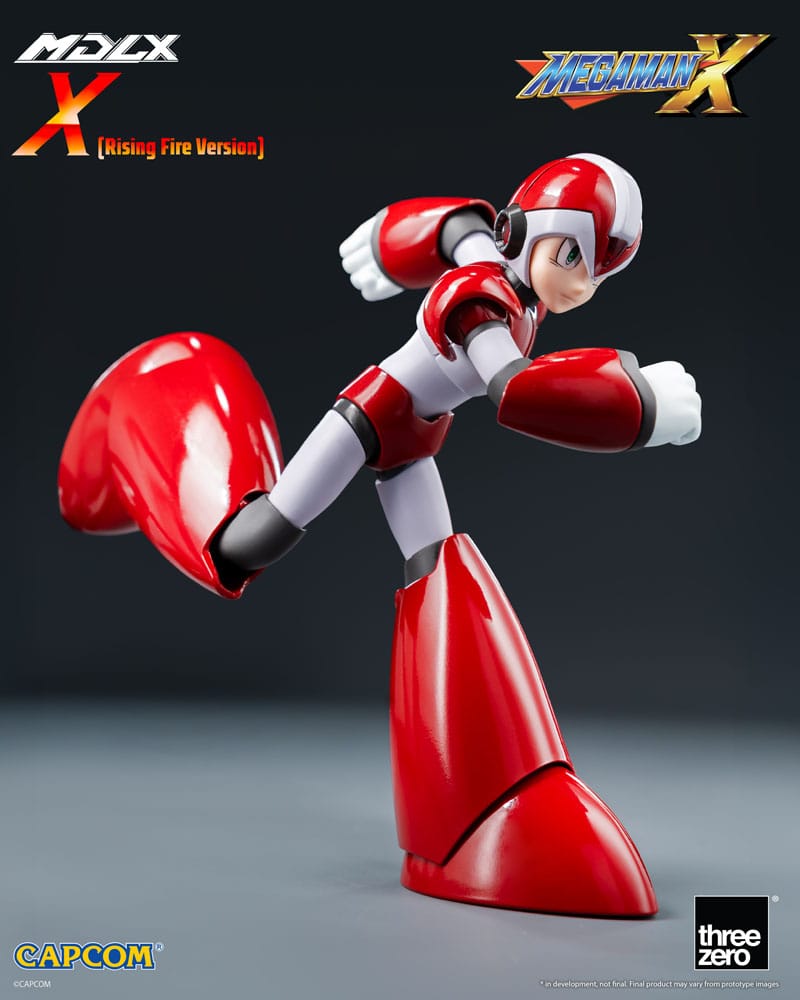ThreeZero Mega Man MDLX Rockman X Rising Fire Version Actionfigur
