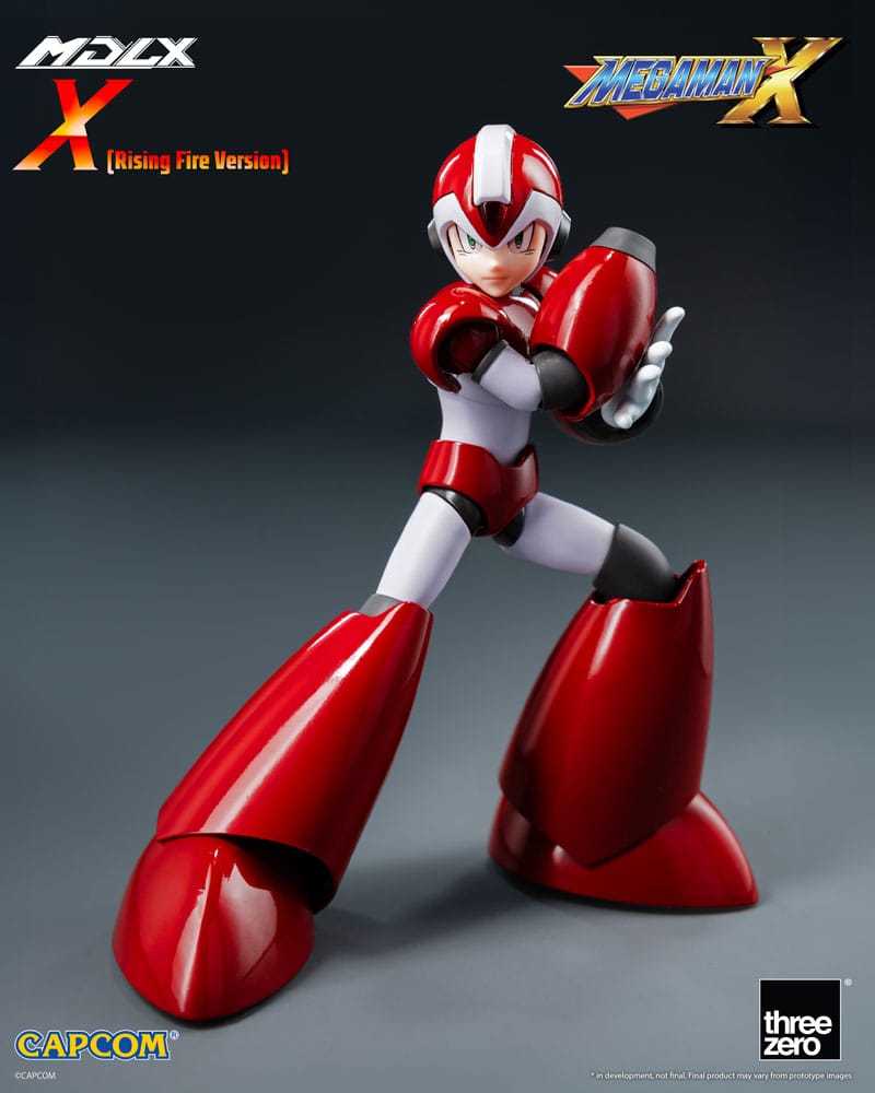 ThreeZero Mega Man MDLX Rockman X Rising Fire Version Actionfigur