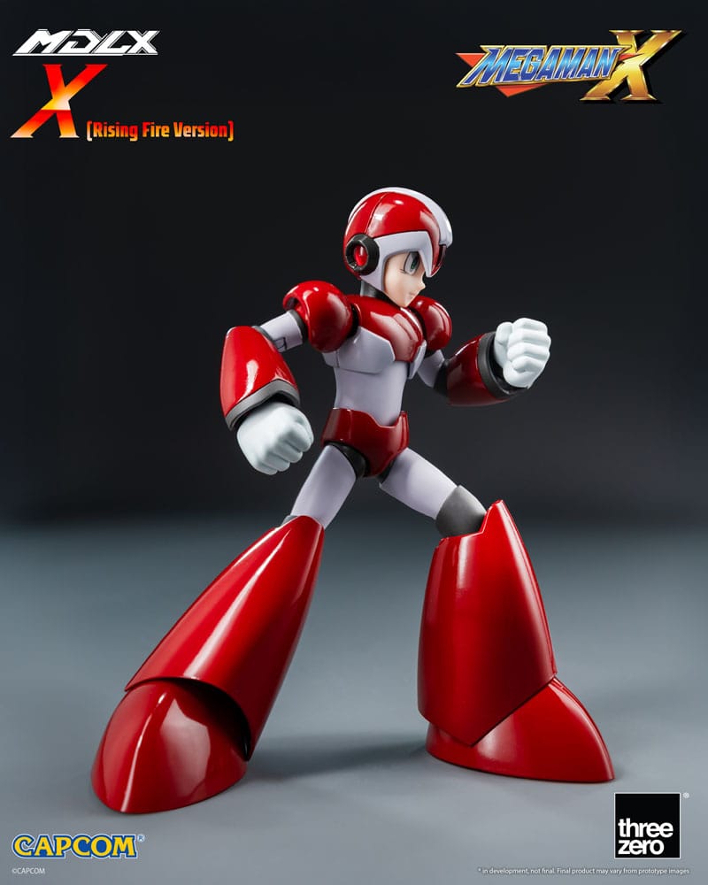 ThreeZero Mega Man MDLX Rockman X Rising Fire Version Actionfigur
