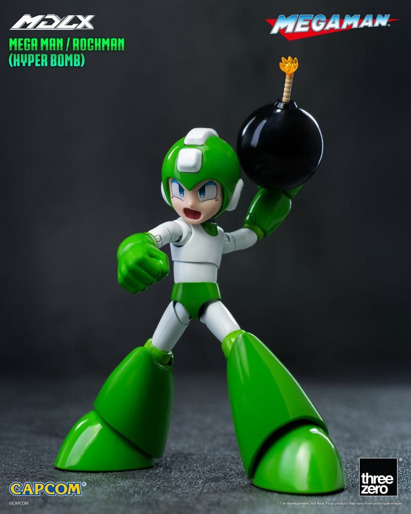 ThreeZero Mega Man Rockman (Hyper Bomb) MDLX Actionfigur