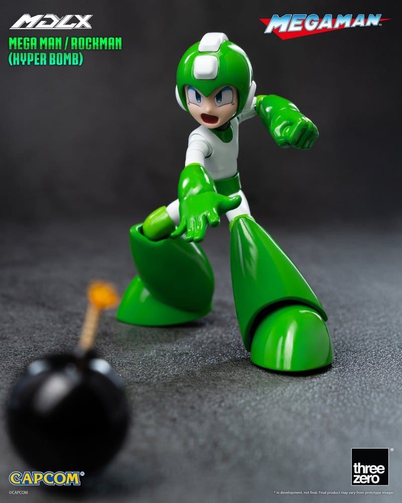 ThreeZero Mega Man Rockman (Hyper Bomb) MDLX Actionfigur