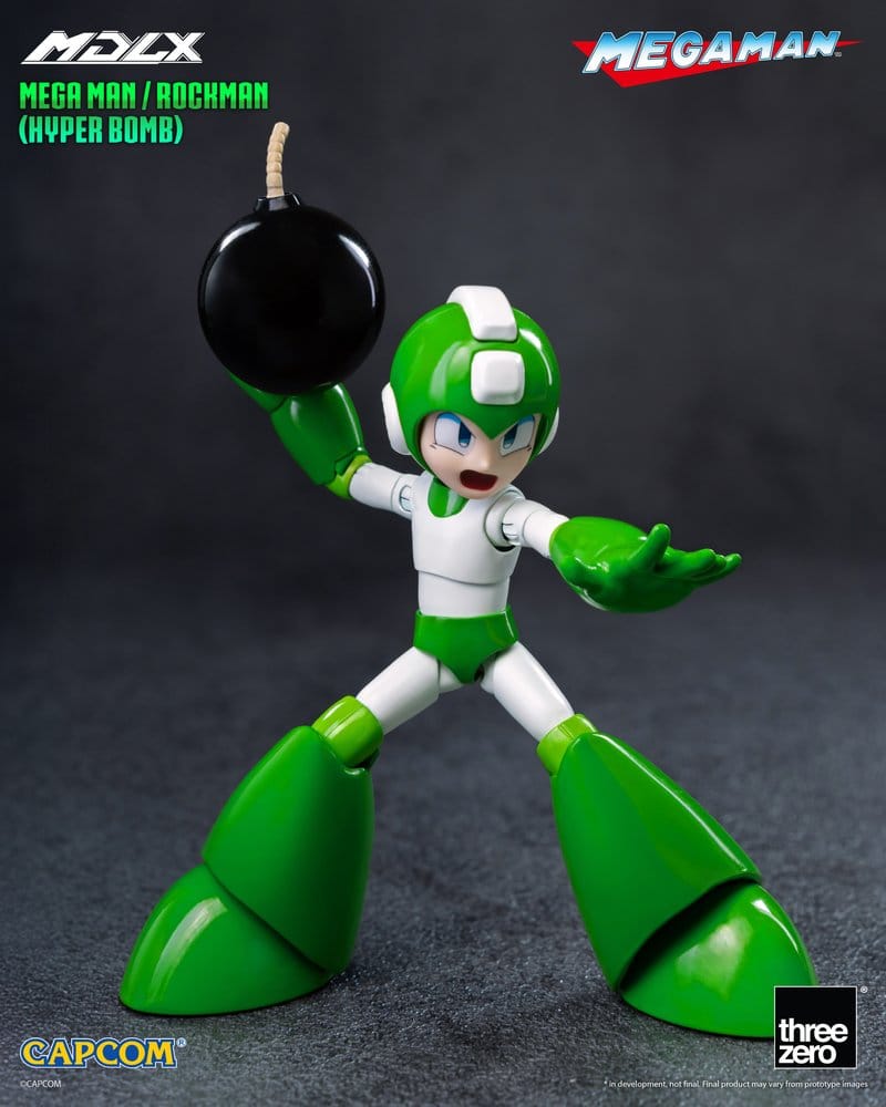 ThreeZero Mega Man Rockman (Hyper Bomb) MDLX Actionfigur