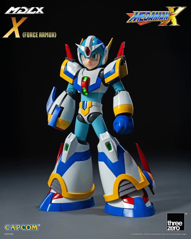 ThreeZero Mega Man X Rockman Mega Man Force Armor MDLX Actionfigur