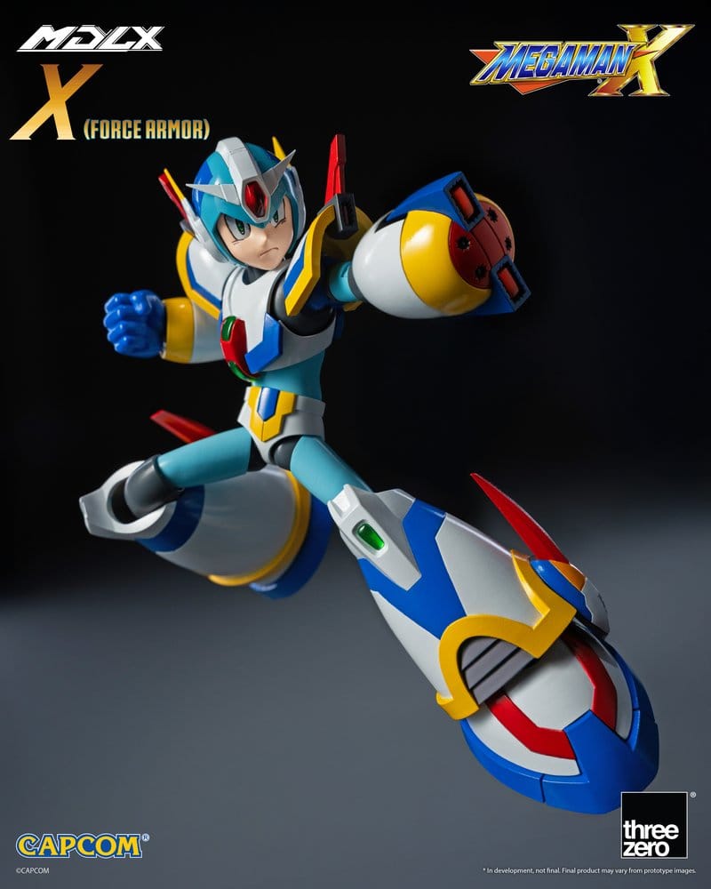 ThreeZero Mega Man X Rockman Mega Man Force Armor MDLX Actionfigur