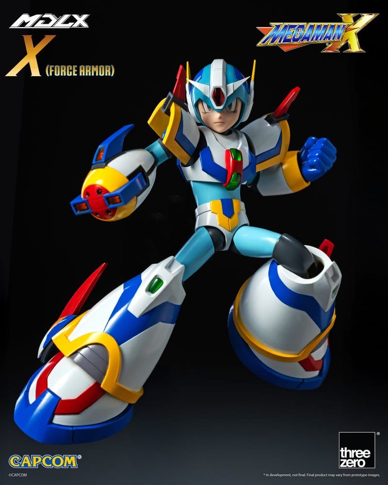 ThreeZero Mega Man X Rockman Mega Man Force Armor MDLX Actionfigur