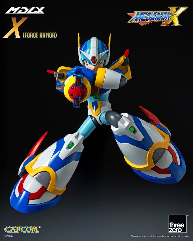 ThreeZero Mega Man X Rockman Mega Man Force Armor MDLX Actionfigur