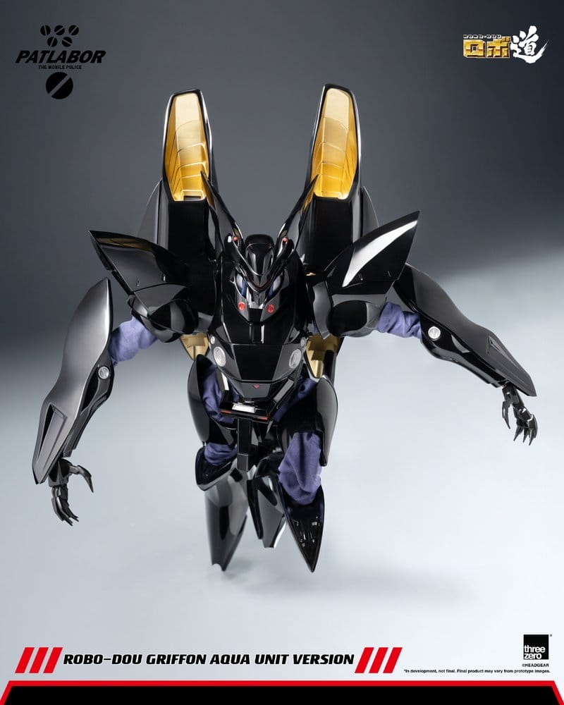 ThreeZero Mobile Police Patlabor Robo-Dou Griffon Aqua Unit Version 1/35 Actionfigur