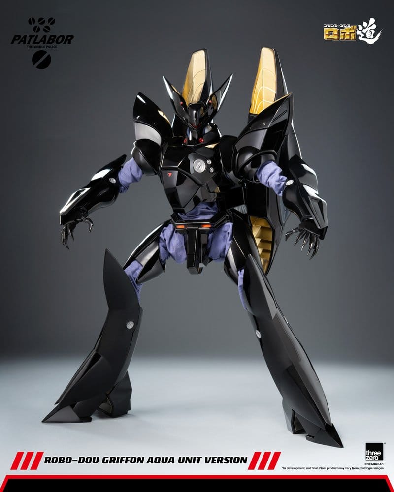 ThreeZero Mobile Police Patlabor Robo-Dou Griffon Aqua Unit Version 1/35 Actionfigur