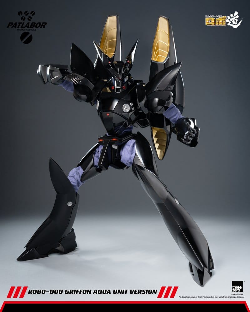ThreeZero Mobile Police Patlabor Robo-Dou Griffon Aqua Unit Version 1/35 Actionfigur