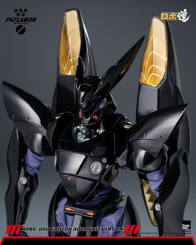 ThreeZero Mobile Police Patlabor Robo-Dou Griffon Aqua Unit Version 1/35 Actionfigur