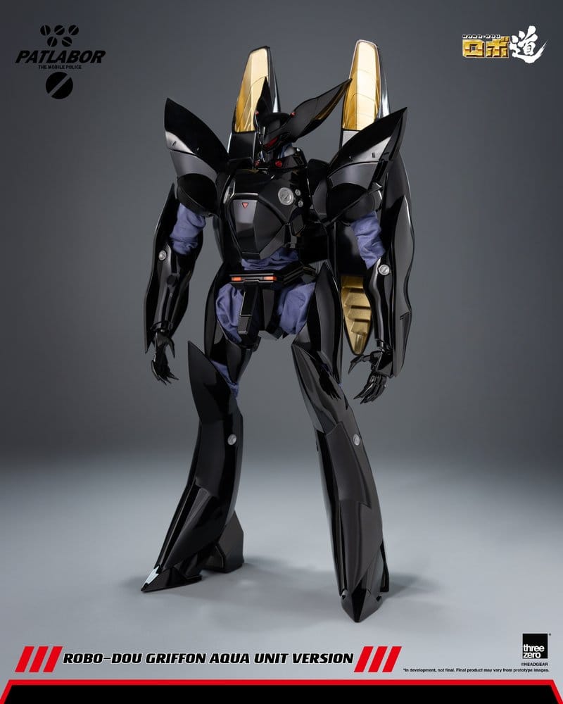 ThreeZero Mobile Police Patlabor Robo-Dou Griffon Aqua Unit Version 1/35 Actionfigur