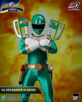 ThreeZero Power Rangers Green IV Zeo FigZero 1/6 Actionfigur