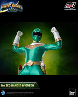 ThreeZero Power Rangers Green IV Zeo FigZero 1/6 Actionfigur