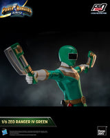 ThreeZero Power Rangers Green IV Zeo FigZero 1/6 Actionfigur