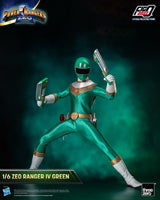 ThreeZero Power Rangers Green IV Zeo FigZero 1/6 Actionfigur
