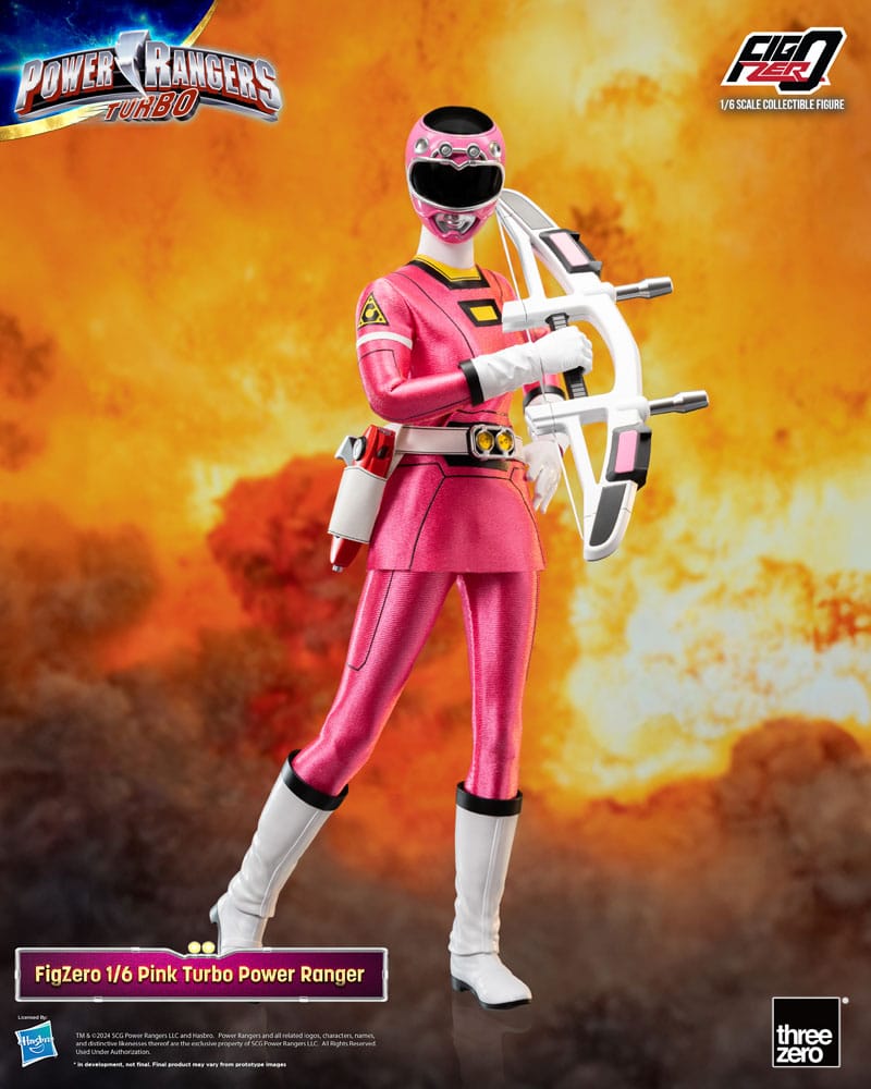ThreeZero Power Rangers Turbo Pink Turbo Power Ranger FigZero 1/6 Actionfigur