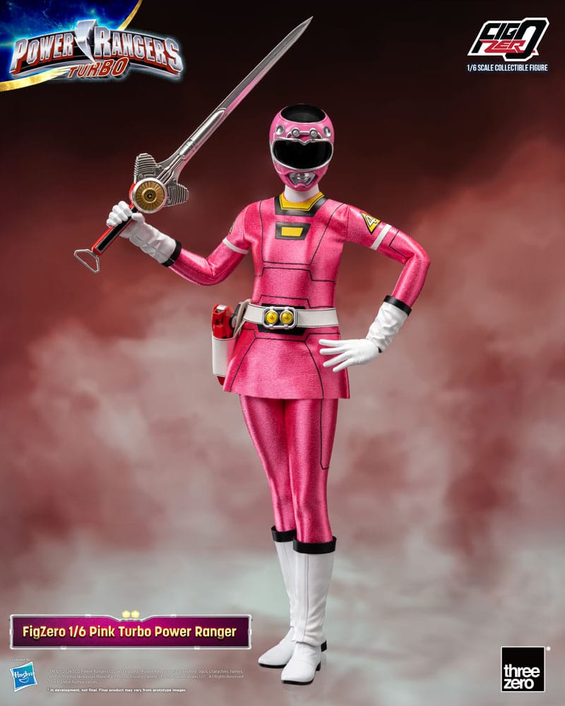 ThreeZero Power Rangers Turbo Pink Turbo Power Ranger FigZero 1/6 Actionfigur