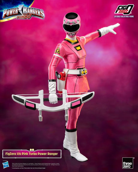 ThreeZero Power Rangers Turbo Pink Turbo Power Ranger FigZero 1/6 Actionfigur