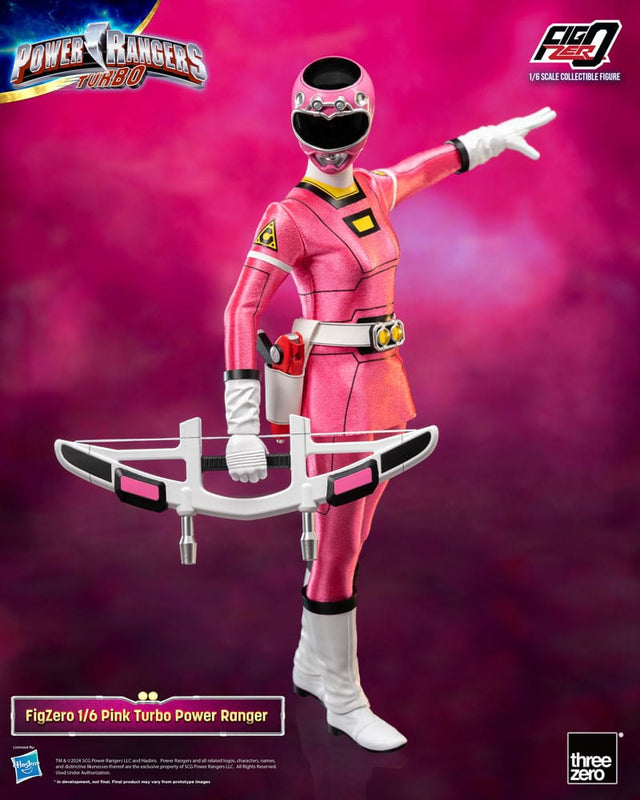 ThreeZero Power Rangers Turbo Pink Turbo Power Ranger FigZero 1/6 Actionfigur