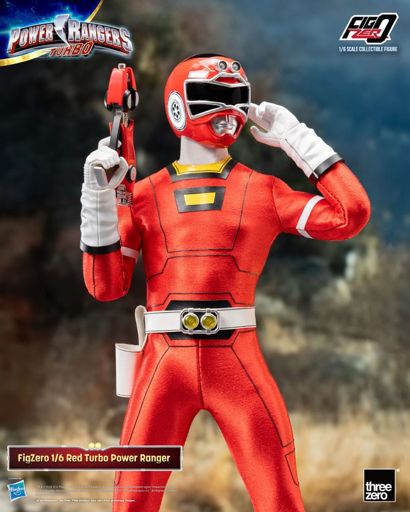 ThreeZero Power Rangers Turbo Red Turbo Power Ranger FigZero 1/6 Actionfigur