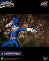 ThreeZero Power Rangers Zeo Blue III FigZero 1/6 Actionfigur