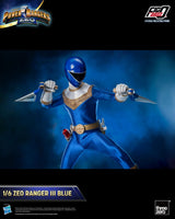 ThreeZero Power Rangers Zeo Blue III FigZero 1/6 Actionfigur