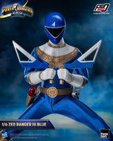 ThreeZero Power Rangers Zeo Blue III FigZero 1/6 Actionfigur
