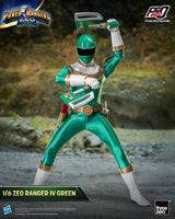 ThreeZero Power Rangers Zeo Green IV FigZero 1/6 Actionfigur