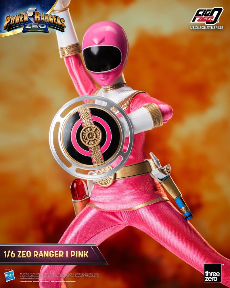 ThreeZero Power Rangers Zeo Ranger I Pink FigZero 1/6 Actionfigur
