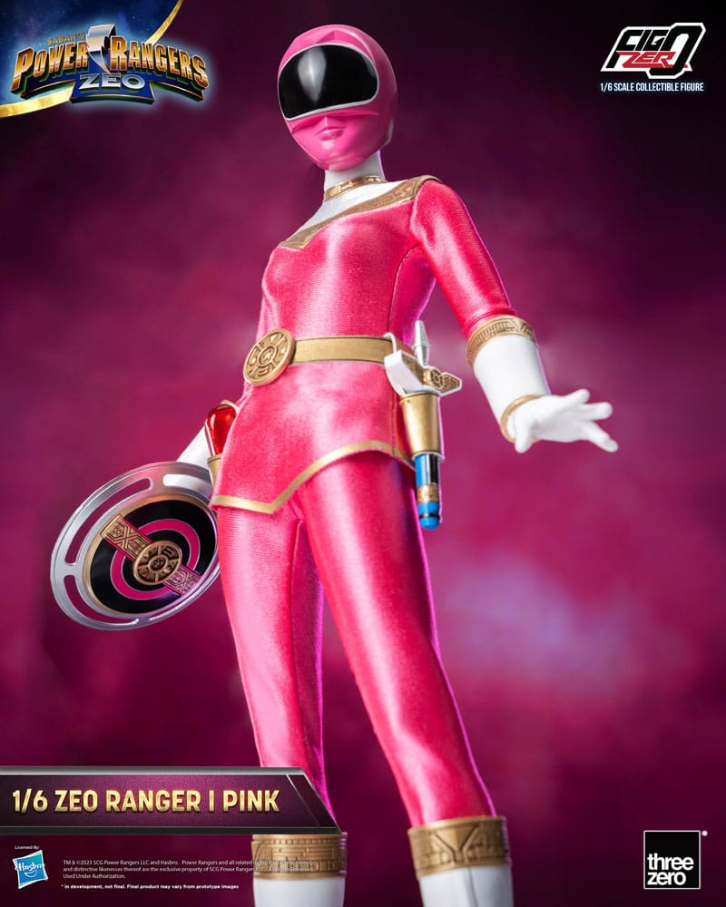 ThreeZero Power Rangers Zeo Ranger I Pink FigZero 1/6 Actionfigur