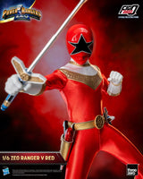 ThreeZero Power Rangers Zeo Ranger V Red FigZero 1/6 Actionfigur