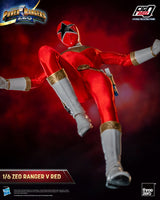 ThreeZero Power Rangers Zeo Ranger V Red FigZero 1/6 Actionfigur