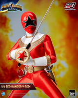 ThreeZero Power Rangers Zeo Ranger V Red FigZero 1/6 Actionfigur