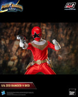 ThreeZero Power Rangers Zeo Ranger V Red FigZero 1/6 Actionfigur