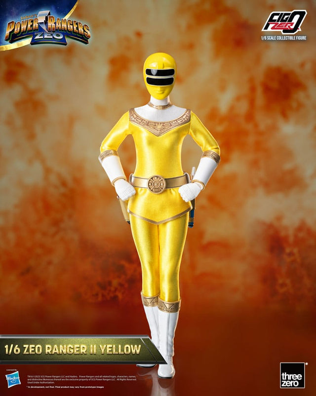 ThreeZero Power Rangers Zeo Yellow II FigZero 1/6 Actionfigur
