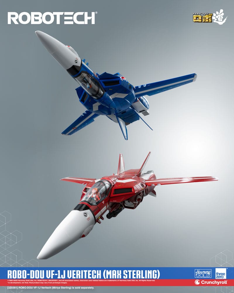 ThreeZero Robotech ROBO-DOU (Max Sterling) VF-1J Veritech Actionfigur