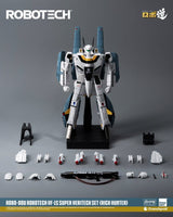 ThreeZero Robotech Robo-Dou Rick Hunter VF-1S Super Veritech Set Actionfigur