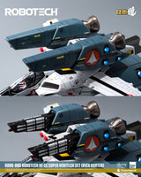 ThreeZero Robotech Robo-Dou Rick Hunter VF-1S Super Veritech Set Actionfigur