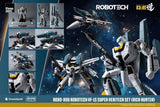 ThreeZero Robotech Robo-Dou Rick Hunter VF-1S Super Veritech Set Actionfigur
