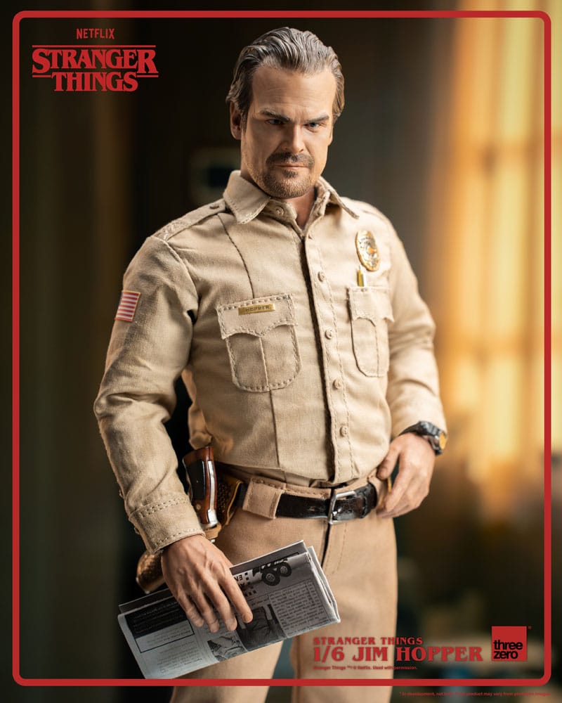 ThreeZero Stranger Things Actionfigur 1/6 Jim Hopper (Season 1) 32 cm