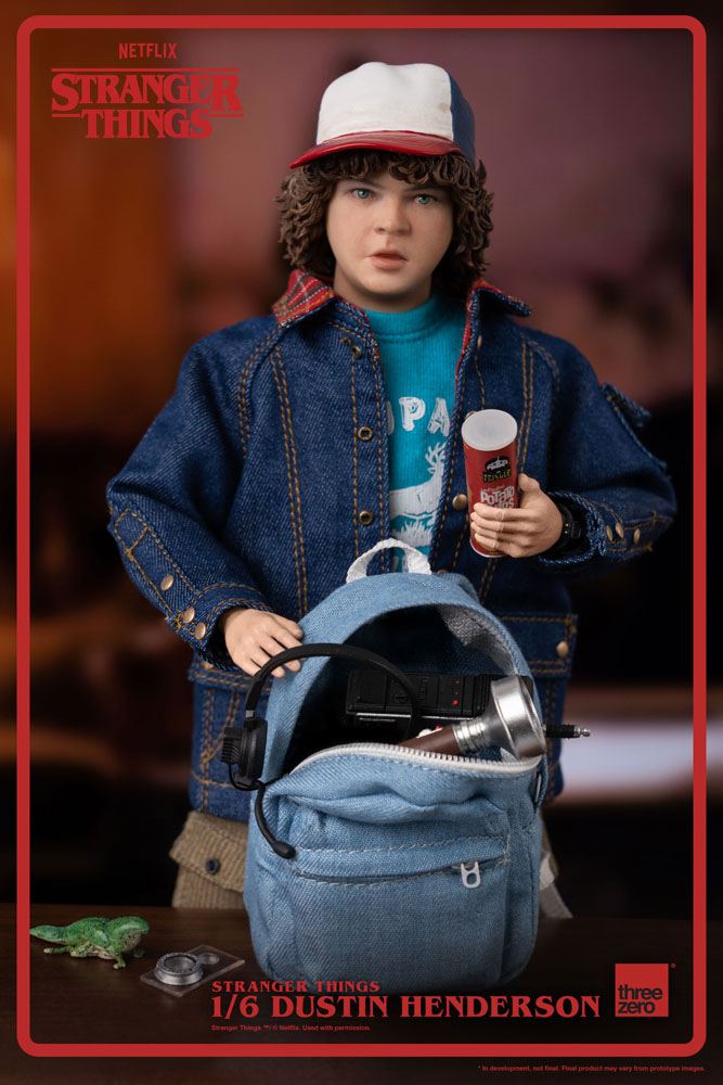 ThreeZero Stranger Things Dustin Henderson 1/6 Actionfigur