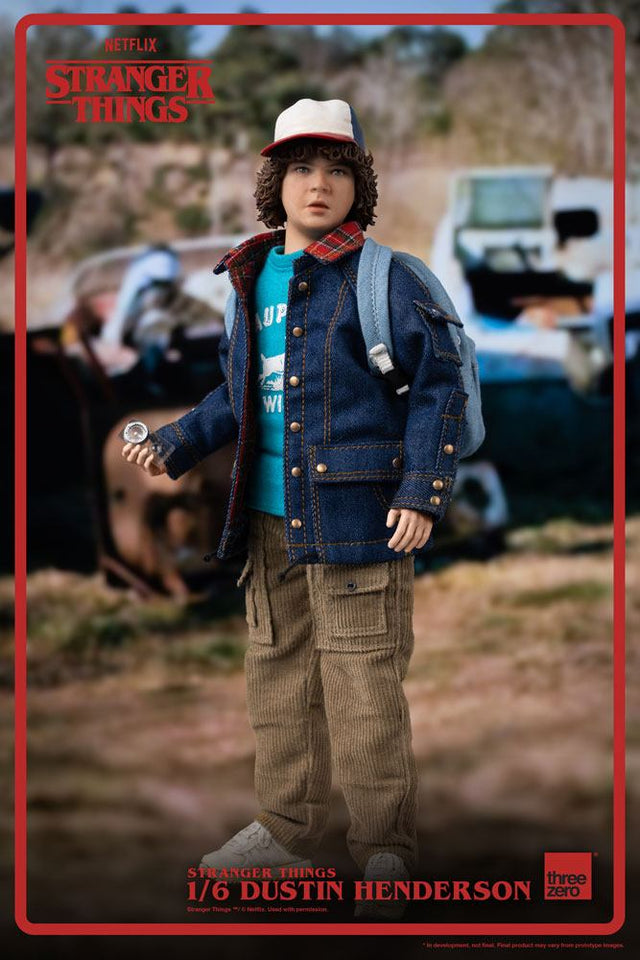 ThreeZero Stranger Things Dustin Henderson 1/6 Actionfigur