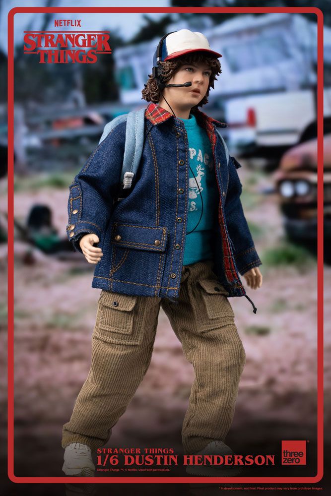 ThreeZero Stranger Things Dustin Henderson 1/6 Actionfigur