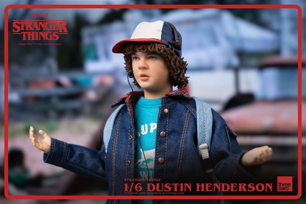 ThreeZero Stranger Things Dustin Henderson 1/6 Actionfigur