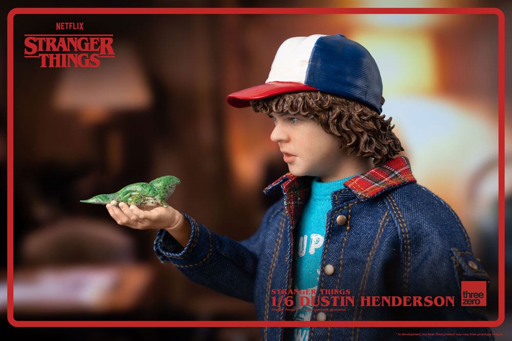 ThreeZero Stranger Things Dustin Henderson 1/6 Actionfigur