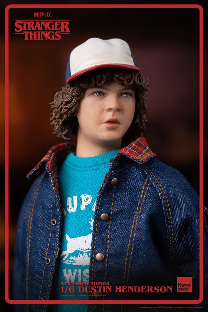 ThreeZero Stranger Things Dustin Henderson 1/6 Actionfigur