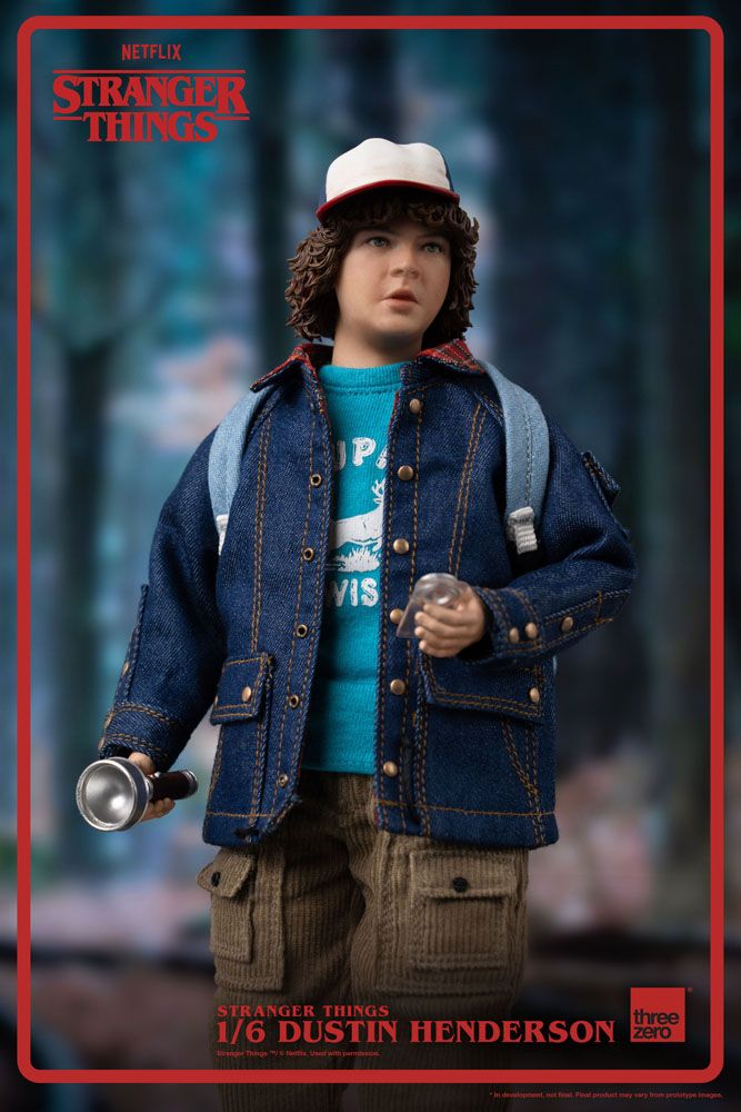 ThreeZero Stranger Things Dustin Henderson 1/6 Actionfigur