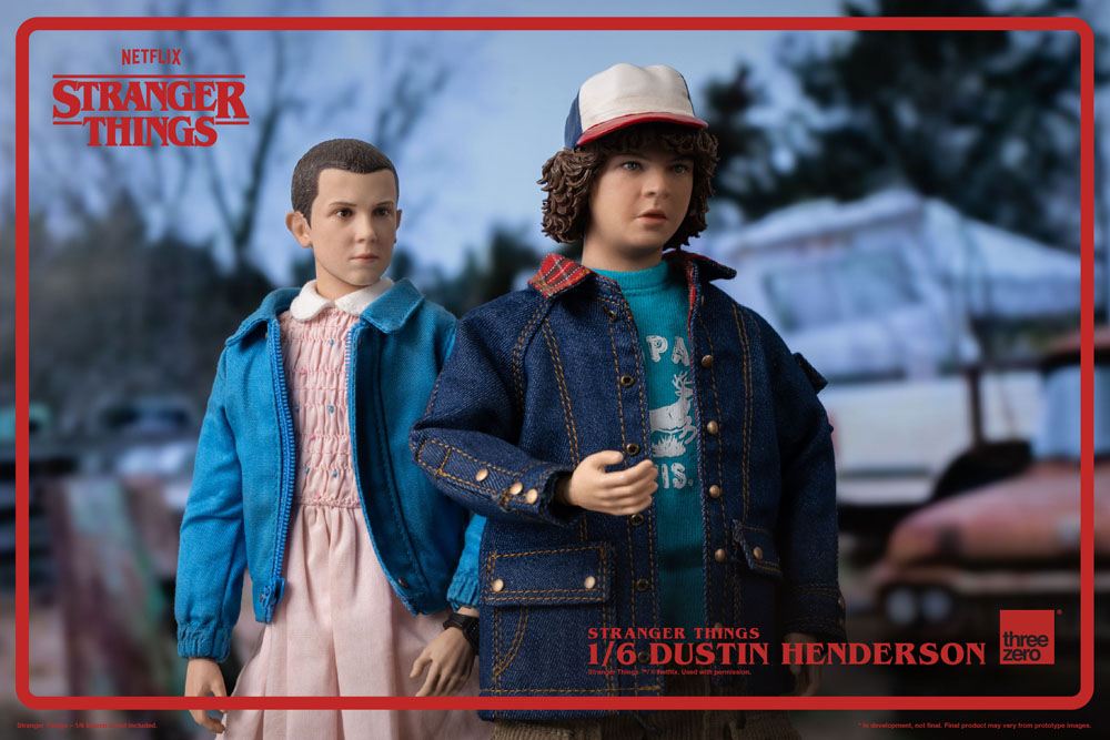 ThreeZero Stranger Things Dustin Henderson 1/6 Actionfigur