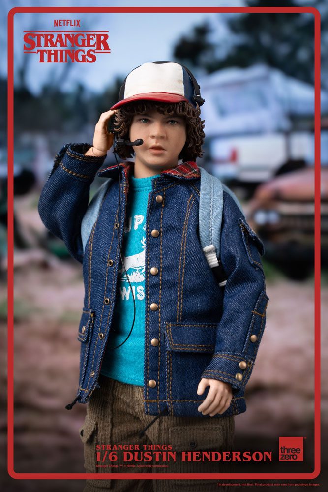 ThreeZero Stranger Things Dustin Henderson 1/6 Actionfigur